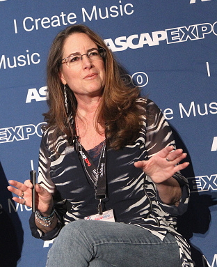 Alex speaking at the ASCAP EXPO in Hollywood, 2016